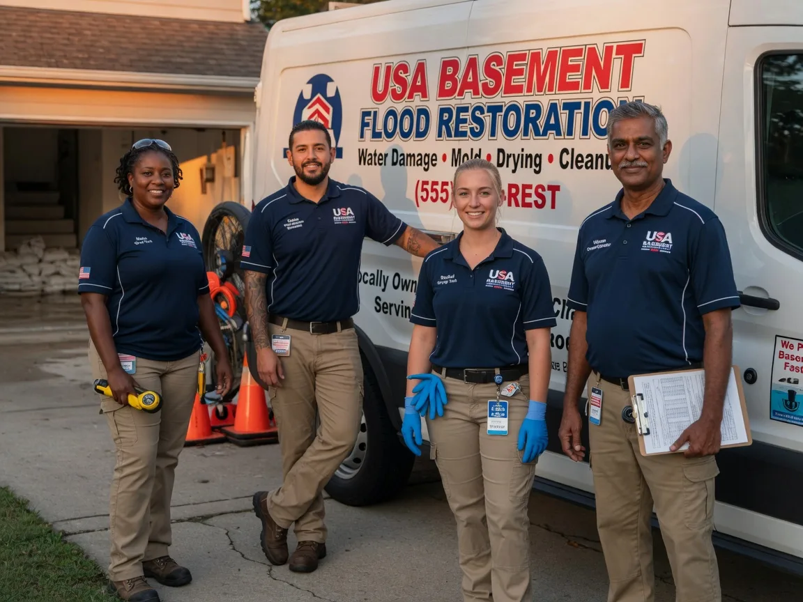 Basement Flood Cleanup company in Gibson, NC