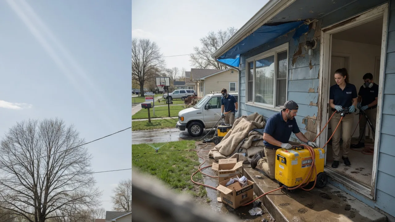 Basement Flood Cleanup in Gibson, NC near me